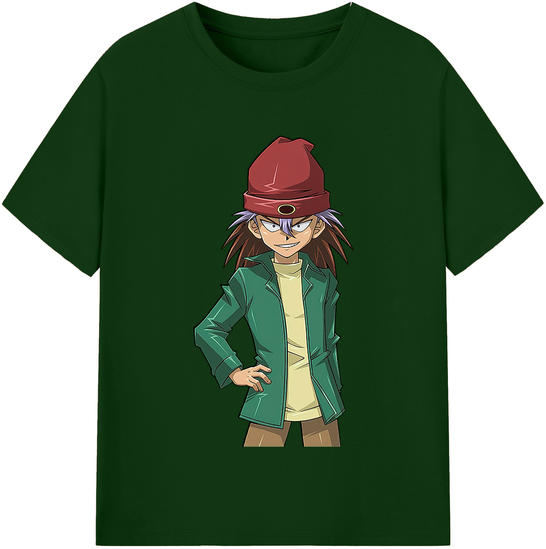（画像用） 遊☆戯☆王 Yu-Gi-Oh! 綿100％半袖Tシャツ（フロントプリント）